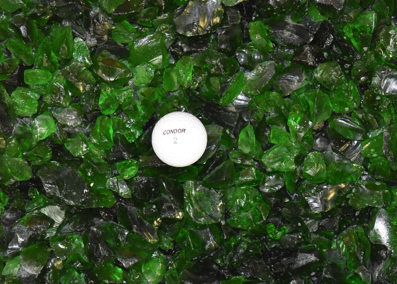 50lb bagged Green Glass